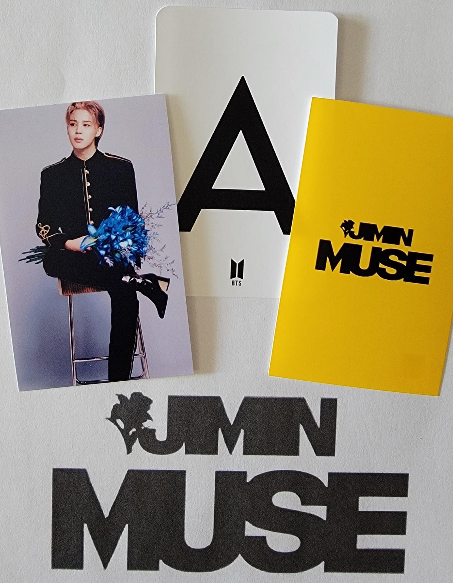 BTS,JIMIN-'MUSE' ALBUM MAKE STAR LUCKY DRAW PHOTO CARD SET